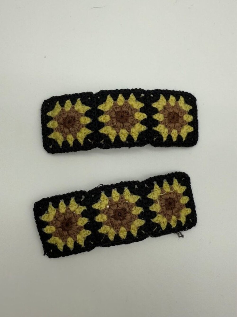 Crochet  handmade hair clip
